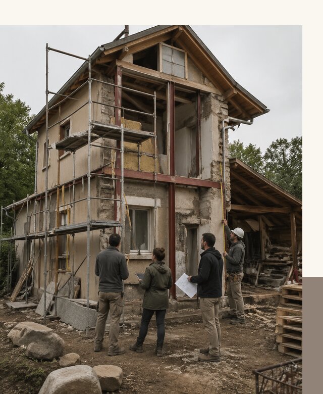 Реконструкция загородного дома под ключ в Холмске от бюро