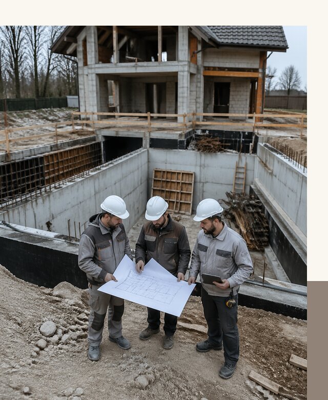 Проектирование и строительство домов с подвалом под ключ в Холмске