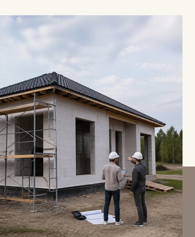 Проектирование одноэтажных домов из газобетона в Холмске